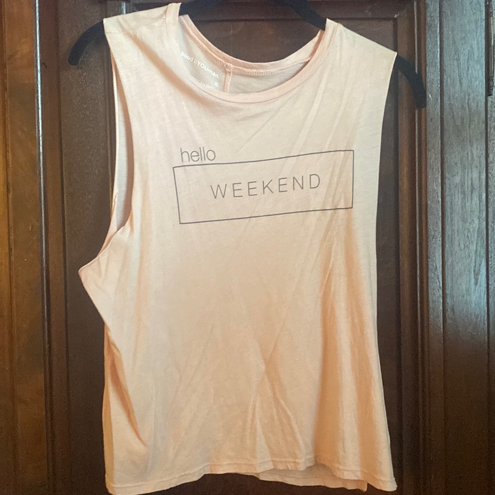 Good hYOUman Cropped Tee